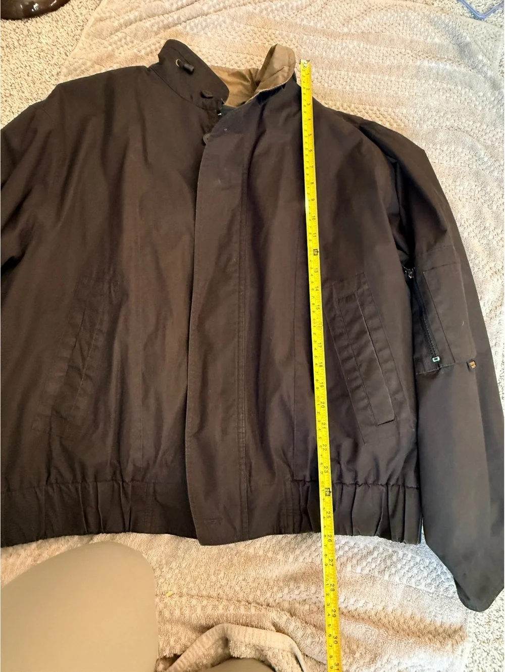 London Fog Men's Brown Jacket Size Large Regular